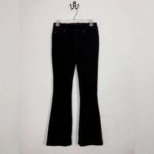 Spanx Women's Flare Black Denim Jean Legging Sz Small